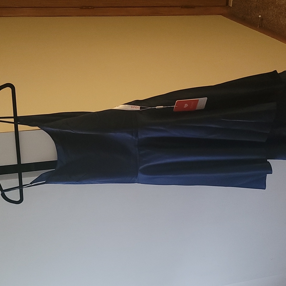Navy blue formal dress